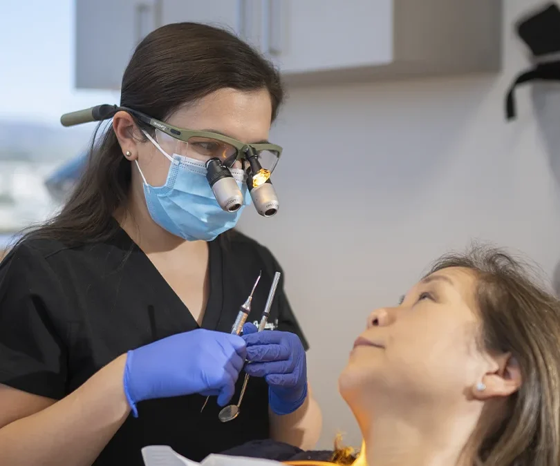 Dr. Ariela Feitelberg and patient at Best Natural Smile
